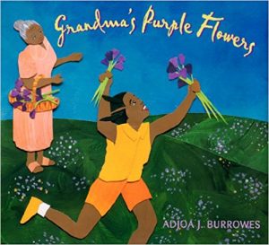 Grandma's Purple Flowers by Adjoa J. Burrowes